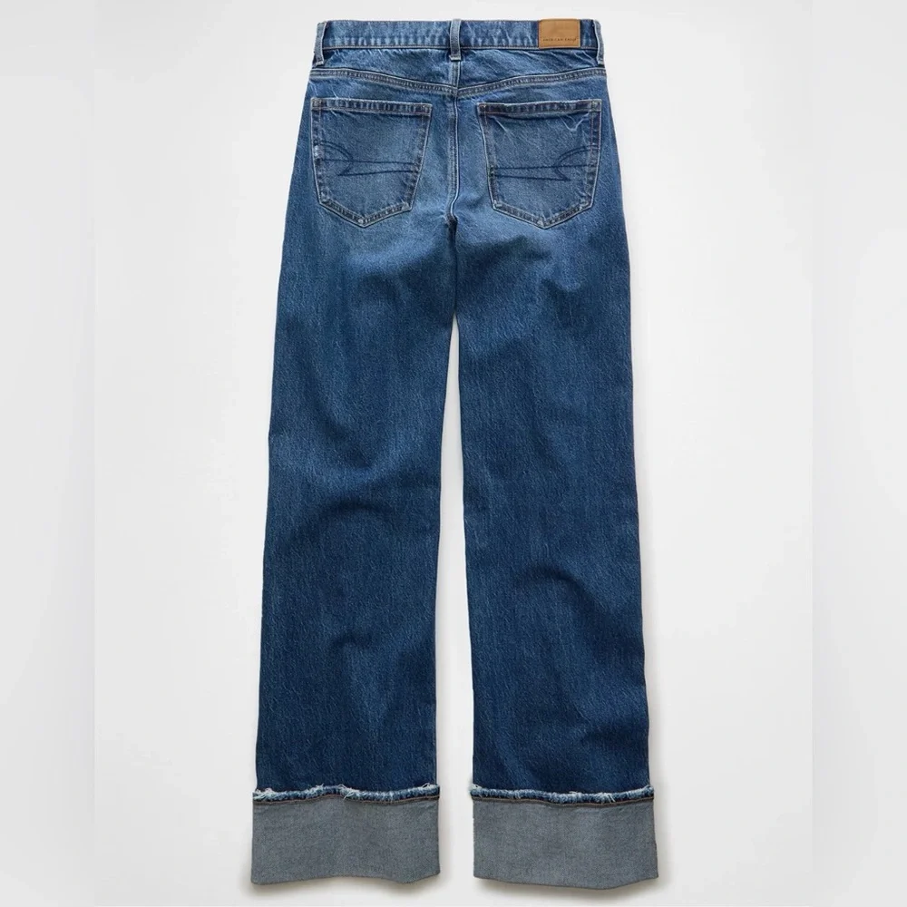 American‎ Eagle Stretch High-Waisted Stovepipe Cuffed Jean